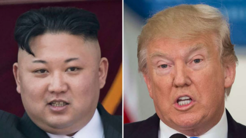 Kim Čong-un a Donald Trump